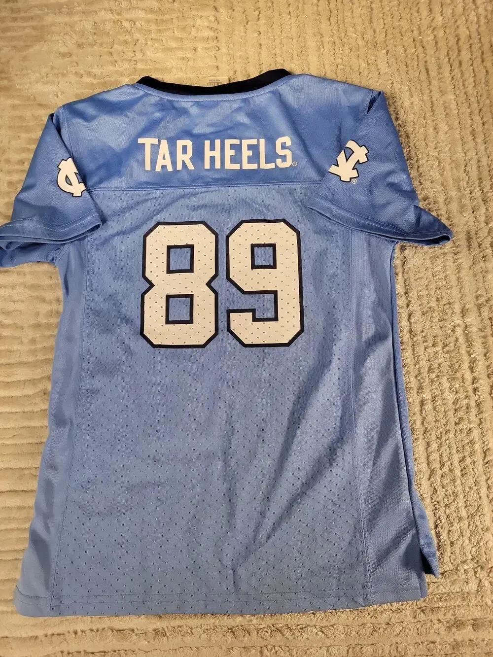 North Carolina Tarheels Football Jersey Youth XS 4-5 Boys Kids Children